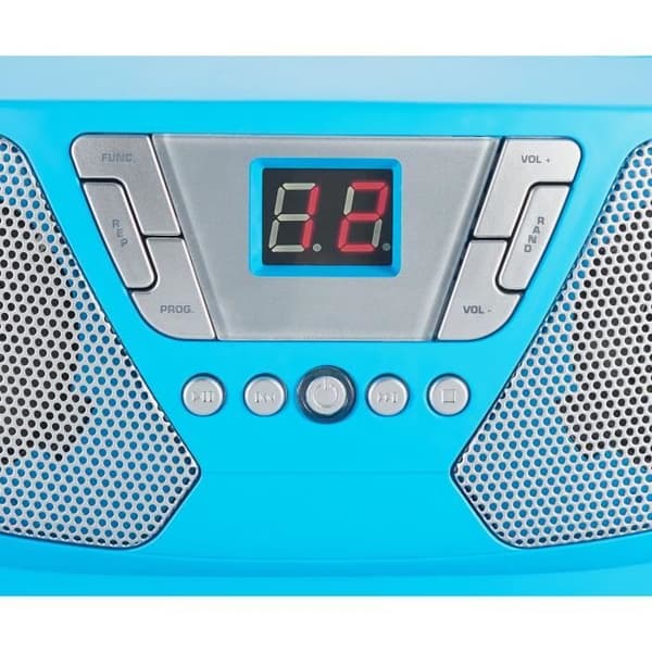 Bärbar CD-radiospelare - BIGBEN INTERACTIVE - CD60BLSTICK - Blå + Stickers