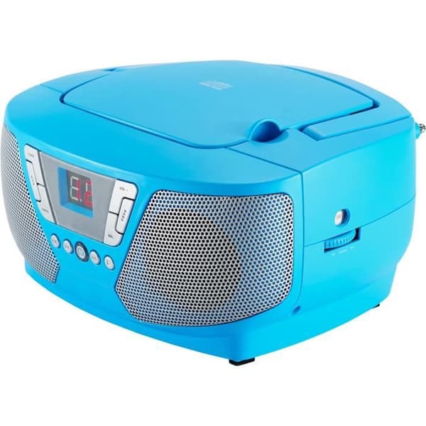 Bärbar CD-radiospelare - BIGBEN INTERACTIVE - CD60BLSTICK - Blå + Stickers