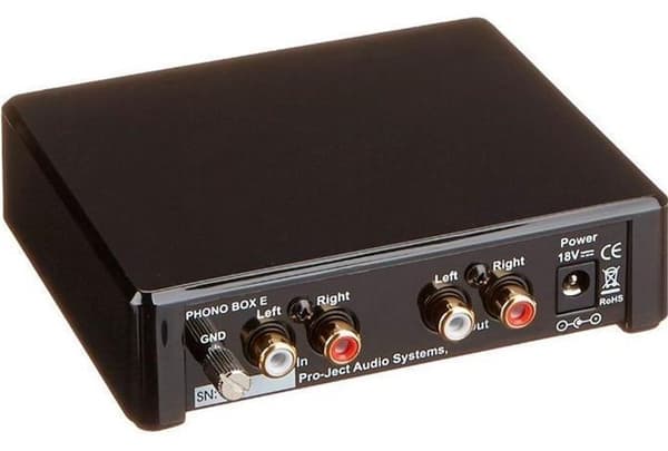 Phono Box E sort pladespillerforforstærker