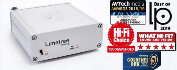 LINDEMANN Limetree PHONO II - phono-forforstærker (MM / MC) / Ny generation af reference-phono-forforstærkeren LIMETREE PHONO II