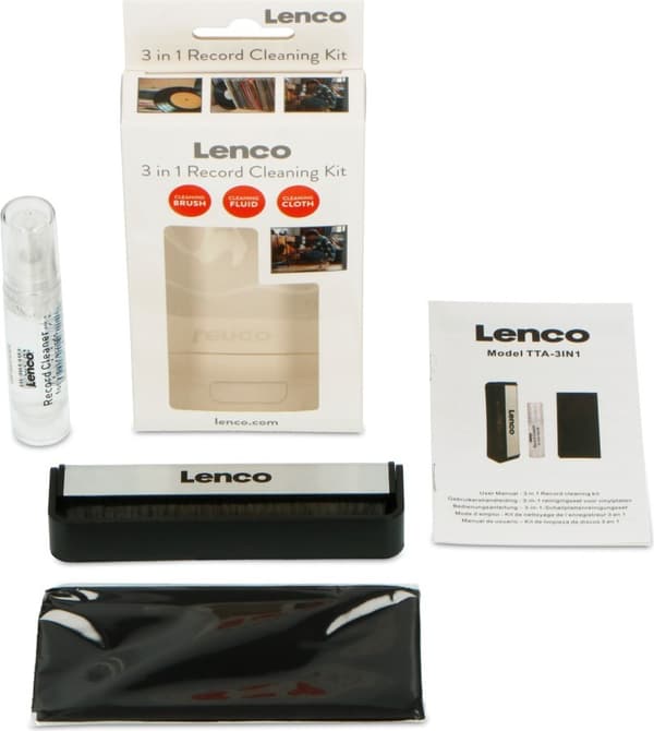 Lenco TTA-3IN1 Rengöringskit för vinylskivor