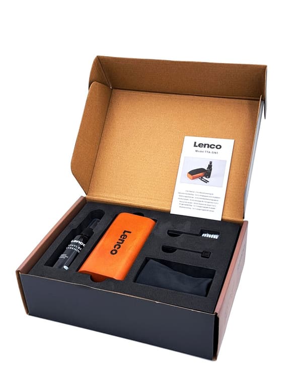 Lenco TTA-5IN1 vinyylilevyjen puhdistussarja