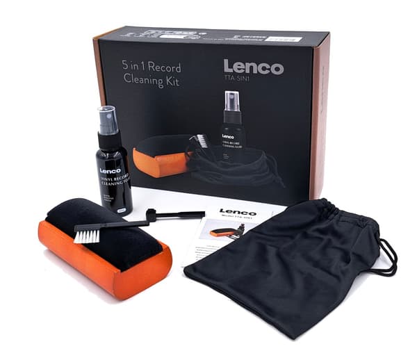 Lenco TTA-5IN1 vinyylilevyjen puhdistussarja