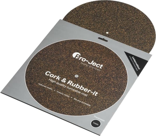 Pro-Ject Cork & Rubber It 1mm Kork- och gummimatta