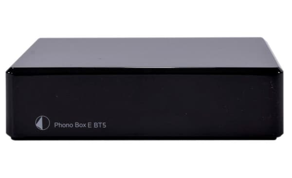 Pro-Ject Phono Box E BT 5 svart - phono-förförstärkare med Bluetooth-sändare, svart