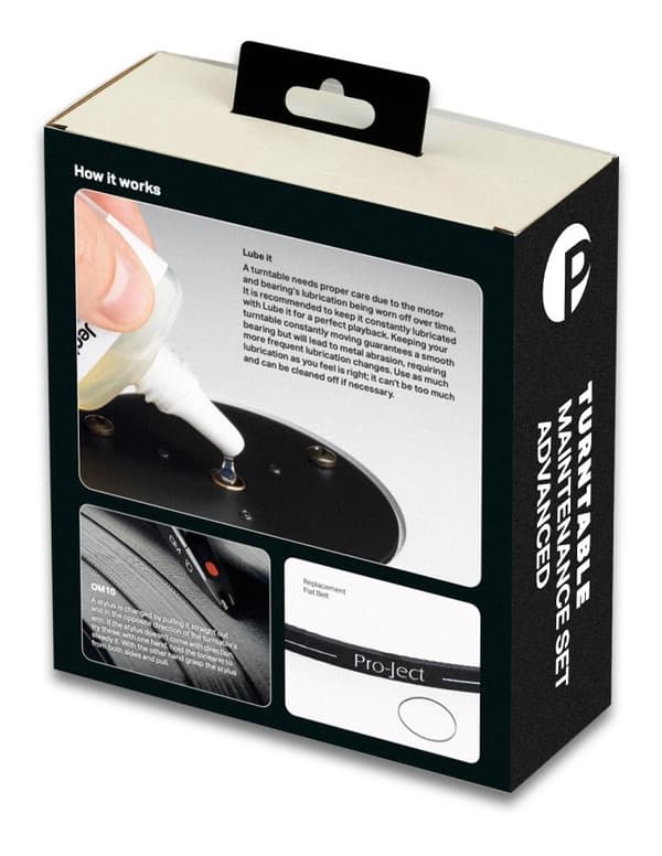 Pro-Ject DEBUT III -huoltosetti levysoittimen edistynyt huoltosetti