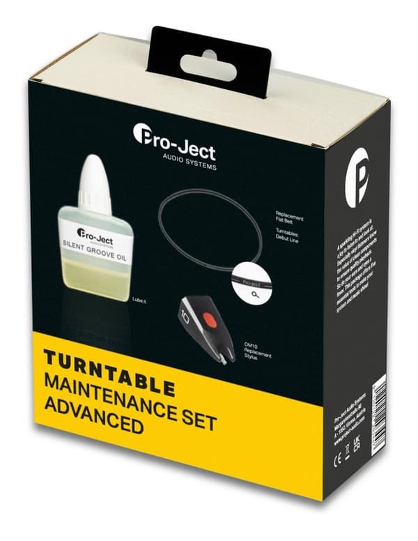 Pro-Ject DEBUT III -huoltosetti levysoittimen edistynyt huoltosetti