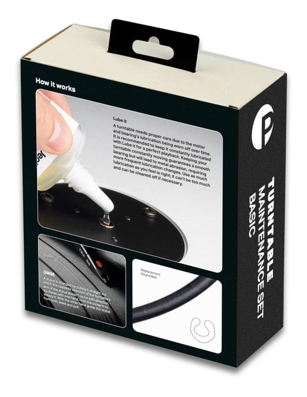 Huoltosarja Essential-, Primary- ja Juke Box -levysoittimille... Pro-Ject Huoltosarja Basic