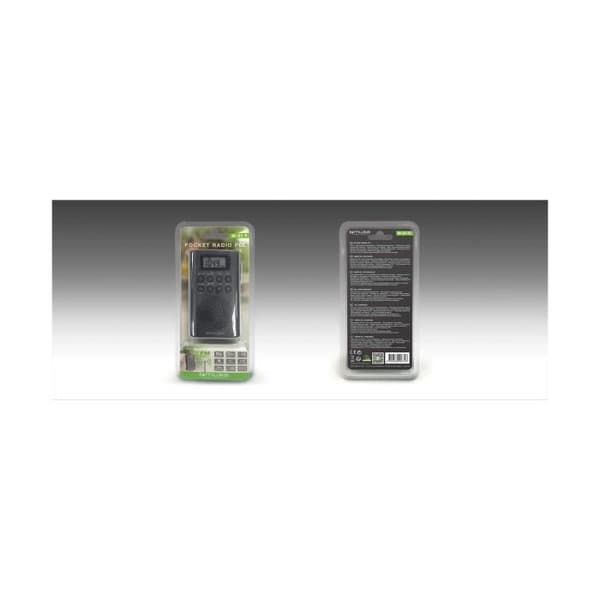 MUSE M-03 R Bärbar Radio - FM Digital Radio Tuner - Larm - DG Bar antenn