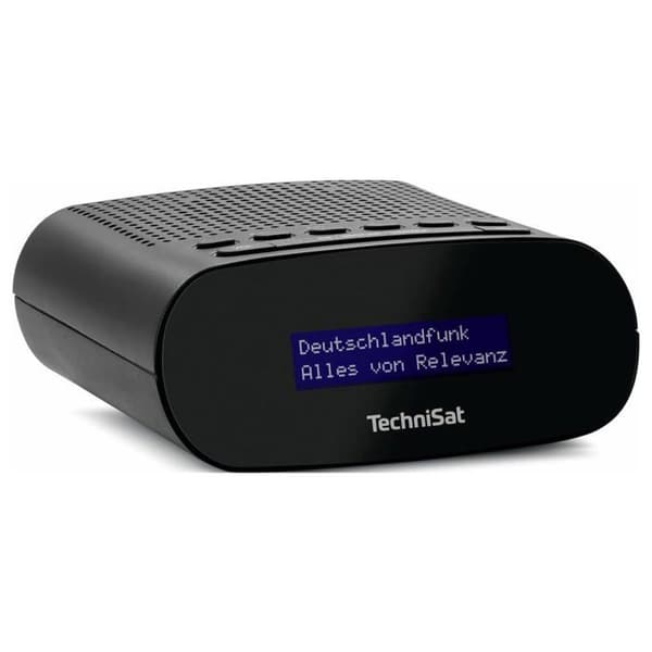 TechniSat TECHNIRADIO 50 Bordsradio DAB+, FM DAB+, FM väckarklocka funktion svart