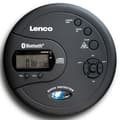 Miniatyrbild 2 av 4: Lenco CD-300BK - Bärbar Bluetooth® CD/MP3-spelare med stötsäker skydd - Svart