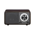 Miniatyrbild 1 av 4: Bärbar radio - SANGEAN - ÄKTA MINI (WR-7) - Bluetooth - FM - Röd körsbärsträdsfodral