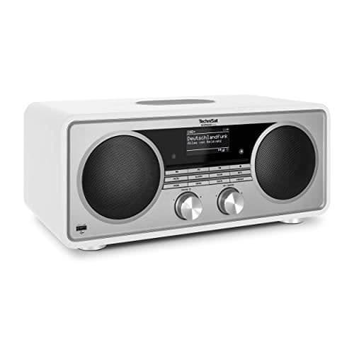 Bärbar radio - TECHNISAT - DigitRadio 602 - Vit/Silver - Radiotuner - Ljudsystem