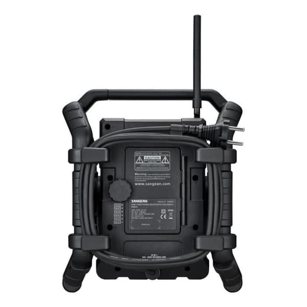 SANGEAN U-5 DBT bärbar radio - DAB+ FM - Bluetooth - Vattentålig - Stöttålig - 2 larm