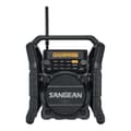 Miniatyrbild 1 av 4: SANGEAN U-5 DBT bärbar radio - DAB+ FM - Bluetooth - Vattentålig - Stöttålig - 2 larm