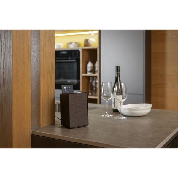 Kompakt radio - PURE - Evoke Spot Black - DAB+/FM/Internet, Bluetooth