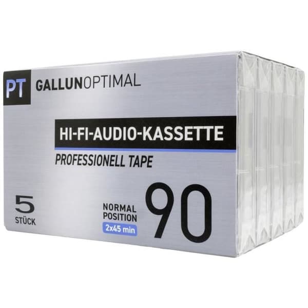 Ljudkassett - GALLUNOPTIMAL - 90 min - Vit