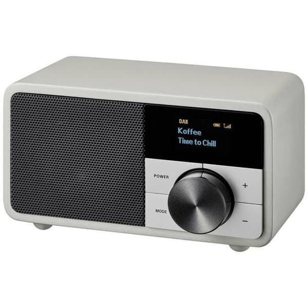 DAB+ radio - SANGEAN - ÄKTA MINI DAB+ (DDR-7) - Silver - Bluetooth - AUX in