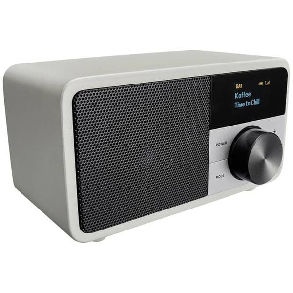 DAB+ radio - SANGEAN - ÄKTA MINI DAB+ (DDR-7) - Silver - Bluetooth - AUX in