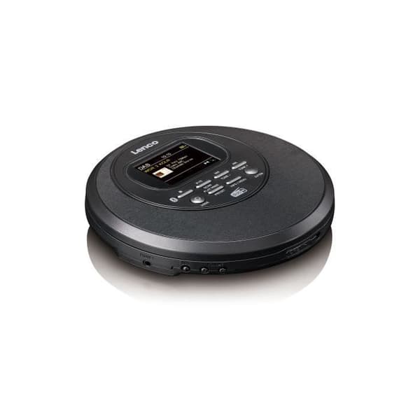 Bärbar CD-spelare med DAB+/FM-radio och Bluetooth® - Lenco CD-500BK - Svart