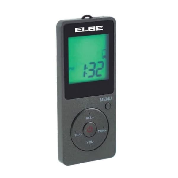 Bärbar digitalradio ELBE RF95 Mörkgrå AM/FM Sports