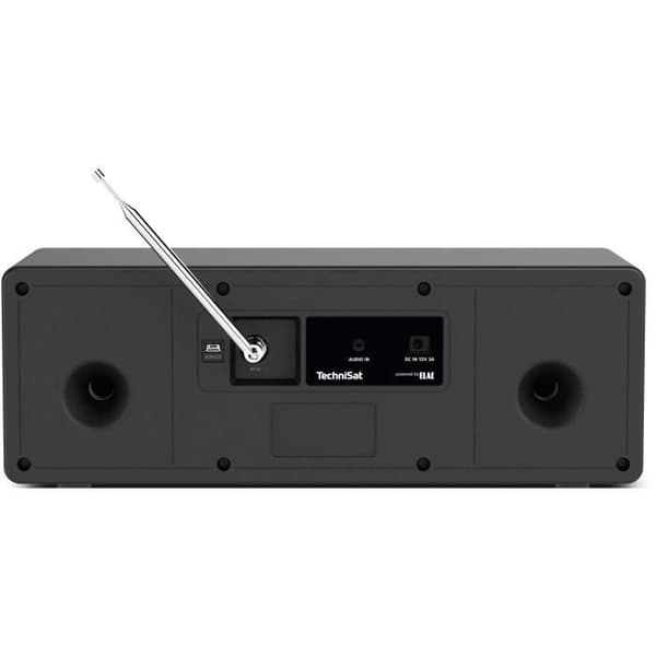 TECHNISAT DAB radio - 0000/3937 - Svart - Bluetooth 4.1 - Integrerade högtalare