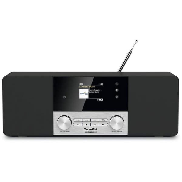TECHNISAT DAB radio - 0000/3937 - Svart - Bluetooth 4.1 - Integrerade högtalare