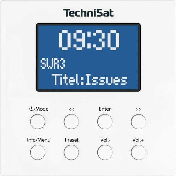 DAB-radio - TECHNISAT - DigitRadio Up 1 - Bluetooth - Vit