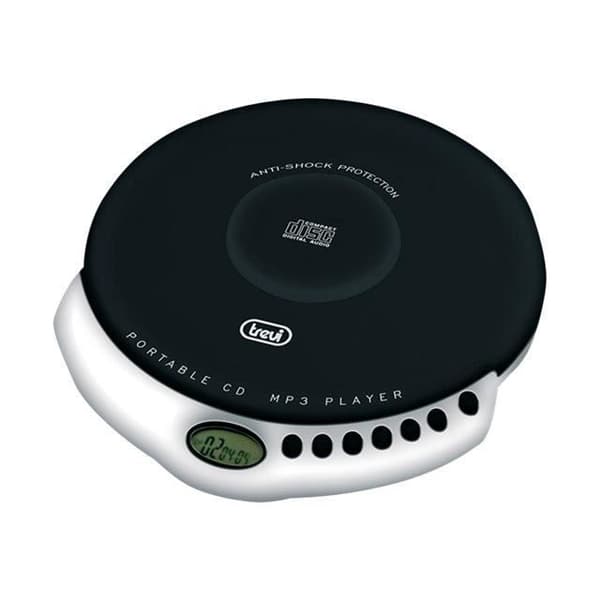 TREVI CMP 498 Bärbar CD Mp3-spelare - LCD-skärm - Svart