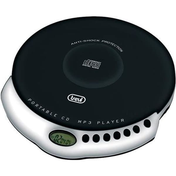 TREVI CMP 498 Bärbar CD Mp3-spelare - LCD-skärm - Svart
