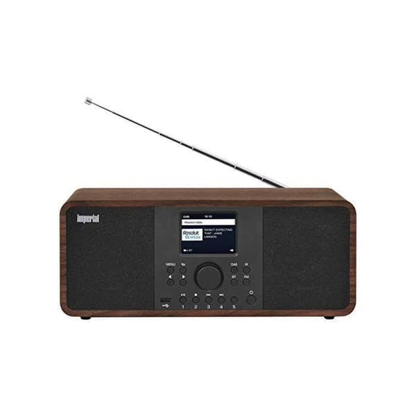 IMPERIAL DABMAN i205 Internet Radio/Dab+ (stereoljud, kortvåg, Wi-FI, LAN, Bluetooth, Streamingtjänster (Spotify, Napster,
