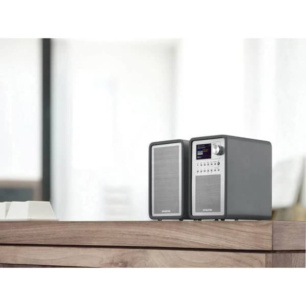 SANGEAN WFR-70 Internetradio - DAB+ - FM-RDS - USB - Stereo - 2,4" LCD-skärm