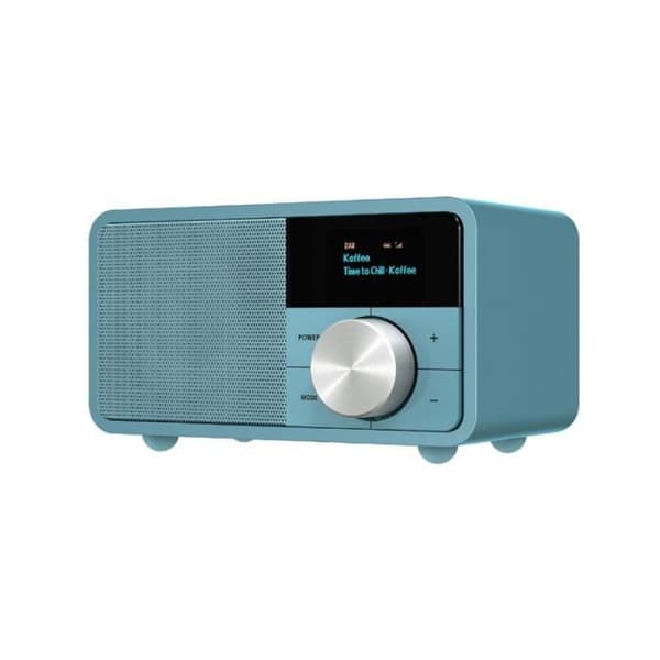 DAB+ radio - SANGEAN - ÄKTA MINI DAB+ (DDR-7) - Bluetooth - AUX in - Träfodral