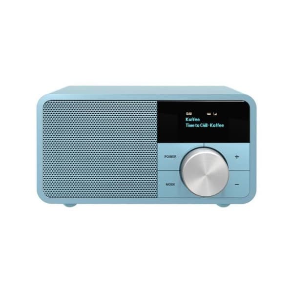 DAB+ radio - SANGEAN - ÄKTA MINI DAB+ (DDR-7) - Bluetooth - AUX in - Träfodral