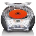 Miniatyrbild 1 av 4: Lenco SCD-24TR - Bärbar radio med CD-spelare - Genomskinlig