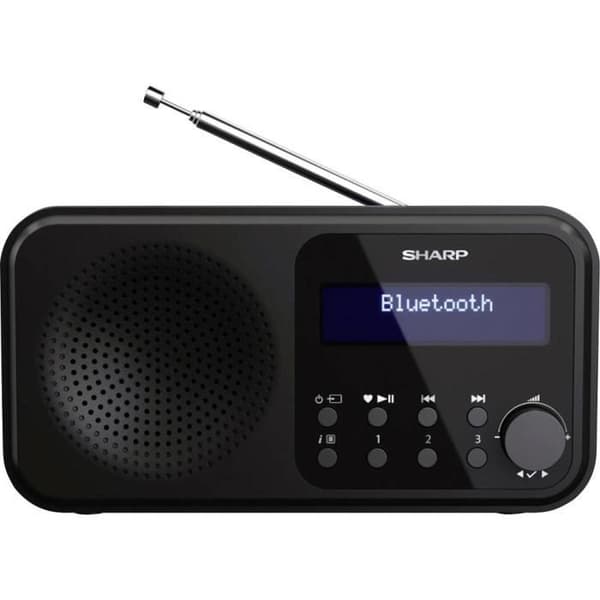 Bordradio - Sharp - DR-P420 - DAB+, FM - Bluetooth - USB - Svart