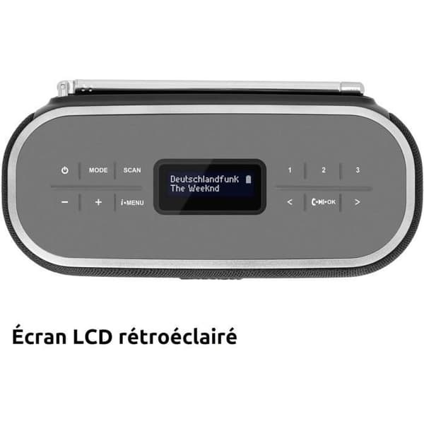 Portabel Bluetooth-högtalare - TechniSat - VIOLA BT 1 - DAB FM - 6W - Uppladdningsbart batteri 9h