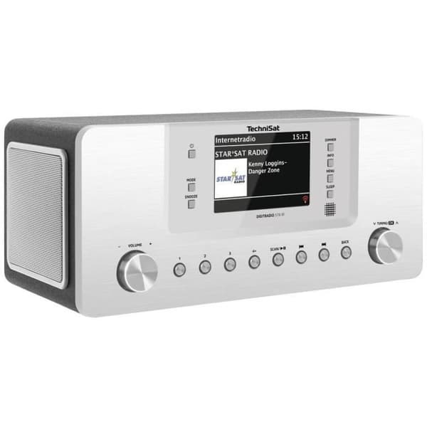 TechniSat Digitradio 574 IR Internet bordsradio DAB+, FM AUX, Bluetooth, internetradio, USB silver