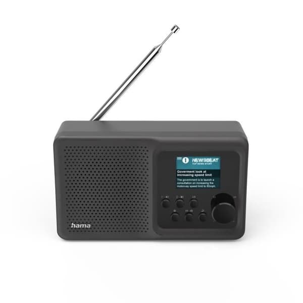 DIGITAL RADIO ''DR5BT'', FM-DAB-DAB+-BLUETOOTH®-FUNKTION. PÅ BATTERI