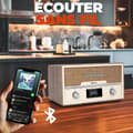 Miniatyrbild 3 av 4: CD-spelare - Denver - MDA525LW - Bluetooth - DAB/FM - 20 förinställda stationer