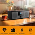 Miniatyrbild 3 av 4: Radio Internet DAB - Denver - MIR-270B - Inbyggd CD-spelare - Bluetooth - 200W