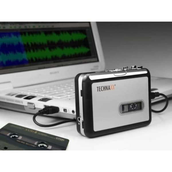 USB-kassettspelare och digitalomvandlare med dess mjukvara
