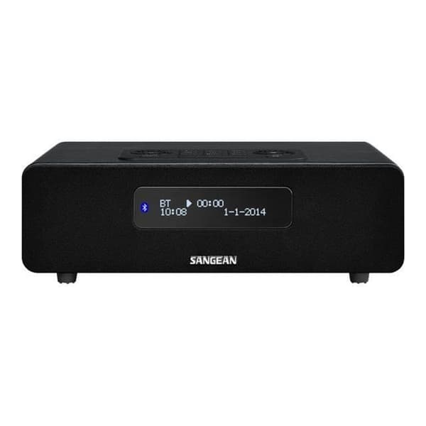 Sangean DDR-36 DAB+ BT svart klockradio - DAB/DAB+/FM - Bluetooth - 2 integrerade högtalare