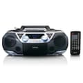 Miniatyrbild 1 av 4: Lenco SCD-720SI - Bärbar DAB+/FM-radio med Bluetooth®, CD-spelare, kassetter och USB - Silver