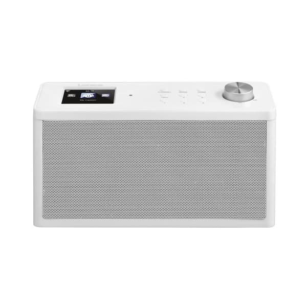 Bärbar radio - Lenco - KCR-2014 - Vit - FM-radio - Kompakt och lätt