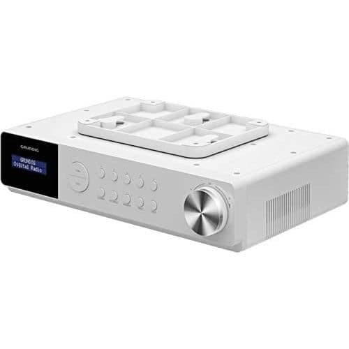 DAB+ portabel radio - Grundig - DKR 1000 BT - Bluetooth - Vit - Bluetooth kompatibel