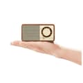 Miniatyrbild 4 av 4: Bärbar radio - SANGEAN - ÄKTA MINI - Bluetooth - FM - Träfodral i valnöt