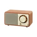 Miniatyrbild 2 av 4: Bärbar radio - SANGEAN - ÄKTA MINI - Bluetooth - FM - Träfodral i valnöt