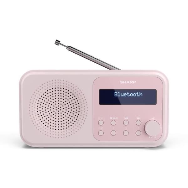 SHARP DR-P420 (PK) TOKYO BÄRBAR DIGITAL RADIO (DAB-DAB+-FM MED RD