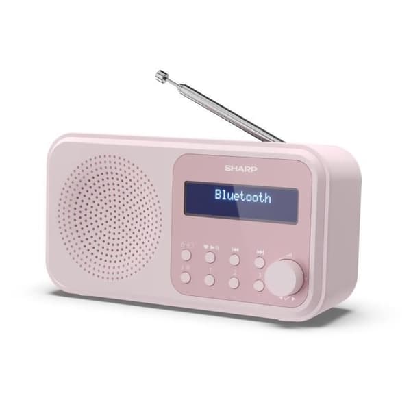 SHARP DR-P420 (PK) TOKYO BÄRBAR DIGITAL RADIO (DAB-DAB+-FM MED RD